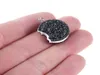 Hoogwaardige Half Oreo Koekjes Hars Gesimuleerde Voedsel Hanger Charms Voor Het Maken Van Sieraden Diy 10 Stuks Whole4708263