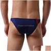 アンダーパンツメンズアンダーウェアジョックストラップローウエストトラシンシームレスブリーフcueca slip homme calzoncillos hombre panties bikini drop del dheqp