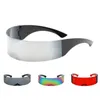 Solglasögon 1-4 st personlighet Hållbar för Halloween Party Rimless Windproect Glasses Bike Equipment