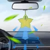 Espelho retrovisor do carro fragrância pingente perfumado comprimidos aroma ambientador perfume de longa duração para casa automóvel