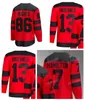 Heren 86 Jack Hughes 2024 Stadium Series ijshockeyshirt 7 Dougie Hamilton 13 Nico Hischier Erik Haula Ondrej Palat Timo Meier Jerseys Gestikt Rood Nieuwe Stijl