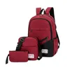 SHUJIN New 3 Pc set Anti Theft Backpack Men Women Casual Backpack Travel Laptop School Bags Sac A Dos Homme Zaino179L