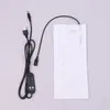 Tapis 1pc vertèbre cervicale oreiller coussin chauffant USB fil tapis 5V électrique non-tissé film chauffant