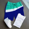 Designer coton hommes shorts pantalons survêtement pantalon imprimé épissage pantalon de sport décontracté lâche rue loisirs mode style pantalon et t-shirt seulement sans chaussures catego