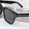 Män svart ram 45 Solglasögon i acetat Classic Square Frame CL40248 Moderna mode solglasögon med låda