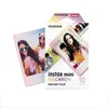 10 sheets Fujifilm instax mini 12 11 9 film Color Edge 3 Inch wide film for Instant Camera mini 8 7s 25 90 Po paper 240221