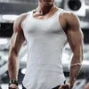 Men's Tank Tops 2022 Summer new men Vest gym Tank top Men Fitness sleeveless shirt Male Exercise Sports vest Undershirt Gyms train vestL2402