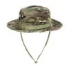 Chapeaux d'extérieur Chapeau de seau de camouflage Chapeau de soleil pliable à bord rond Casquettes d'escalade Chasse et pêche Pare-soleil Respirant Voyage Dhhzm