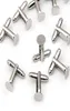 Drop 8mm 100Pcs Fashion Round Metal Cufflink Backs2016 New Fashion Cufflink DIY Accessories Exquisite Clothings1843296