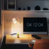 Laddare Ny trådlös laddningsdisk Lamp Bluetooth -högtalare 3 i 1 nattljus USB -laddning LED -skrivbordslampa Bluetooth Audio Wireless Charger