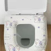 Coprisedili per WC Copertura morbida impermeabile Cuscino lavabile per bagno Tappetino a forma di O Pa