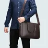 Designer-Men's Diagonal Bag PU Tote Bags Premium Quality Briefcase Laptop Bag Classic Men's Shoulder Bag274V