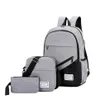 SHUJIN Nieuwe 3 Pc set Anti Diefstal Rugzak Mannen Vrouwen Casual Rugzak Reizen Laptop Schooltassen Sac A Dos Homme Zaino289Y