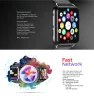 LEM10 Watches 4G Smart Watch 1,88 pouces Wear Os Google 4 Go 64 Go GPS WiFi Big Battery Man Smartwatch Android Phone pour Xiaomi B 6B Watch