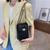 Women's City New Crossbody Shoulder Korean Fashion Small Fragrant Wind Lingge Chain Phone Bag 75% factory direct sales