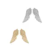 Pins Brooches Pins Brooches Retro Angel Wings Mens Badge Brooch Pin Snake Lapel Medal Women Shirt Collar Clothing Accessories Drop De Dhxcp