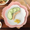 Piatti in ceramica stile cinese, piatti in porcellana a forma di ciliegia giapponese, piattino, piatto per sushi, riso, noddle