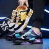 Autumn Mens Skateboard Sneakers Street Hip Hop Anime Shoes Men Fashion Purple Casual Male Platform Sports 240219