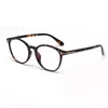 Lunettes de soleil de mode Cadres Evove Lunettes rondes Hommes Femmes TR90 Lunettes Cadre Homme Noir Tortue Transparent Lunettes Faux Pour Opti178e