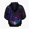 Мужские толстовки с капюшоном Men039S Moletom Com Capuz Space Galaxy 3D Roupas De Marca Mascina E Feminina Impresso Jaqueta Esportiva1 Otjap