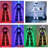 Altri articoli per feste per eventi Costume da robot luminoso a led David Guetta Vestito Performance Illuminato Kryoman Trampoli robotizzati Vestiti Costo Dh9Ql