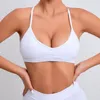 Ropa interior deportiva europea y americana, amortiguadora para mujer, espalda hermosa, secado rápido, correr, sujetador de fitness, chaleco de yoga sexy, almohadilla para el pecho desmontable