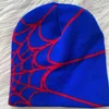 Berets atacado clássico chapéus de lã teia de aranha jacquard malha gorro estampado quente