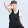 Débardeurs Homme Été hommes 100% coton débardeurs vêtements de sport T-shirts sans manches chemises de musculation t-shirt Stretch mince sport maillot de corps L2402