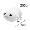 Cross border new white salamander plush toy doll