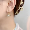 Dangle Earrings MOPAI Delicate Opal Little Balls Drop For Women Elegant High-quality Gold Color Alloy 2024 Fashion Jewelry