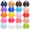 Hair Accessories 10Pcs/Set Cute Bow Elastic Bands For Girls Rope 20Colors Tie Ponytail Holder Kids Baby Wholesale