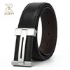 Belt for Man Woman Fashion Smooth Buckle Design ZUER Belts Genuine Cowhide 3 Color Highly Quality263D