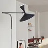 Lampe murale rétro longue appliques lit rustique décor à la maison lumière LED extérieur plomberie industrielle