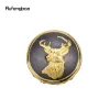 Gold Luxury Sika Deer Head Relief Walking Cane Fashion Decorative Walking Stick Gentleman Elegant Cosplay Knob Crosier 93cm