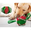 Dog Ball Deformation Relief Toy Small and Medium Teddy Golden Retriever Pull Rope Interactive Puzzle Training Pet Supplies 240220