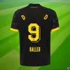 23 24 Jerseys de football REUS DORTMUNDs 2023 2024 Borussia Soccer Haller Chemise de football Bellingham NEONGELB HUMMELS BRANDT Hommes Enfants Kit spécial All Black Maillot de Foot