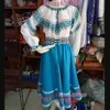 Королевские синие украинские танцевальные костюмы по индивидуальному заказу, одежда, танцевальное платье с большим подолом, женская юбка, 240220