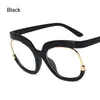 Sunglasses Trendy Round Street Pography Vintage Anti Blue Light Glasses Computer Ladies Fake Eyewear Eyeglasses Frame