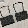 Kvinnor jumbo 31 cm x stor form klaffkedja axelpåsar handväska kvinnor koppling messenger väska crossbody handväska shopping tote248n