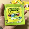 zure verpakkingszakken mylar 250 mg gummies zuur gummy-pakket perzikringen lege plastic pakketzakverpakking