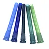 Glass Downstem Hookah Pipe Flush Top Female Reducer Adapter 15cm Diffused Down Stem Diffuser for Water Pipes Bongs