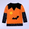 Ensembles de vêtements Halloween bébé garçons 2024 hauts à la mode pantalons chapeau cape 4 pièces tenues enfants carnaval fête Costume 0-3 ans