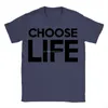 Choose Life Unisex T-shirt Wham Retro Fancy Dress Fashion Loose Men Women Letter Print Tops Summer Plain White Cotton Tees 240223