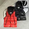 puffer vest vest designer vest mens vest womens luxury real down fill vest jacket Unisex zipper design winter warm jacket wholesale price