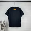 Neue schwarze und weiße Farben Herren-T-Shirt-Designer für Männer-Frauen-Shirts Mode-Spritzer-Tinten-T-Shirt mit Buchstaben Casual Sommer Kurzarm-Mann-T-Shirt Frau Kleidung S-XXL