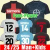 2023 2024 Home Away Bayer 04 Leverkusen Fan player Versão masculino Kit Kid Football Kit Wirtz 3rd Jersey Jersey Boniface Camisa de futebol Hofmann Grimaldo Frimpong Equipment