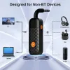 Adaptateur Bluetooth Audio Receiver Transmetteur portable Portable 3,5 mm sans perte stéréo Adaptateur Wirlless Dongle avec micro pour le casque TV
