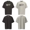 Nieuwe FOG T88751 essentialsweatshirts t-shirt Mannen Vrouwen Top Kwaliteit High Street Hip Hop View 1977 Shirts Tees t-Shirt