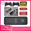 Console Y5 Console per videogiochi 64G 2.4G Doppio Controller Wireless Game Stick 4K 50000+ Giochi 64GB M8 Giochi retrò Dropshipping