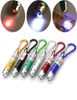 Lazer Pen 3 in 1 Mini puntatore Torcia UV con portachiavi LED bianco Fascio laser LED UV Stuzzica il gatto c8537322591